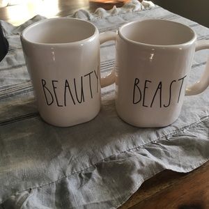 Rae Dunn Beauty + Beast set🌹